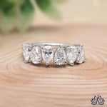 Load image into Gallery viewer, Pear Multi Stone Diamond Ring - Lab Grown