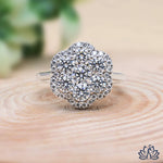 Load image into Gallery viewer, Round Cluster Diamond Ring - Lab Grown