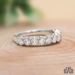 Load image into Gallery viewer, Oval Diamond Eternity Ring - Lab Grown