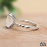 Load image into Gallery viewer, Emerald Stone Diamond Ring - Lab Grown