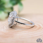 Load image into Gallery viewer, Round Cluster Diamond Ring - Lab Grown