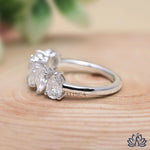 Load image into Gallery viewer, Pear Multi Stone Diamond Ring - Lab Grown