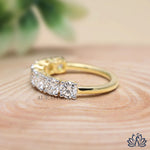 Load image into Gallery viewer, Round Half Eternity Diamond Ring - Lab Grown