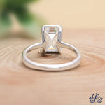 Load image into Gallery viewer, Emerald Stone Diamond Ring - Lab Grown