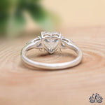 Load image into Gallery viewer, Heart Cut Diamond Eternity Ring - Lab Grown