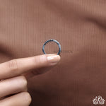 Load image into Gallery viewer, Round Designer Diamond Ring (Open Band) - Lab Grown