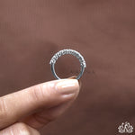 Load image into Gallery viewer, Oval Diamond Eternity Ring - Lab Grown