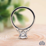 Load image into Gallery viewer, Round Solitaire Diamond Ring (Minimal Band) - Lab Grown