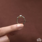 Load image into Gallery viewer, Radiant & Pear Accent Diamond Ring - Lab Grown