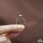 Load image into Gallery viewer, Radiant Halo Diamond Engagement Ring (Double Band) - Lab Grown