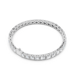 Load image into Gallery viewer, Elegant Round Diamond Statement Tennis Bracelet In Four Prong Set  - AJBR1012