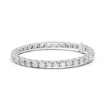 Load image into Gallery viewer, Elegant Round Diamond Statement Tennis Bracelet In Four Prong Set  - AJBR1012