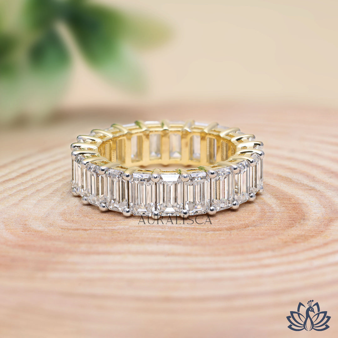 Radiant Eternity Diamond Ring - Lab Grown