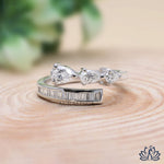 Load image into Gallery viewer, Pear Cut Diamond Ring (Luxury) - Lab Grown