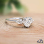 Load image into Gallery viewer, Heart Cut Diamond Eternity Ring - Lab Grown