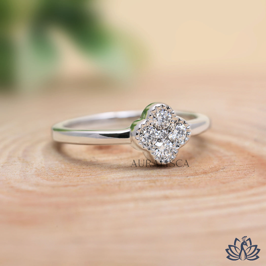 Round Solitaire Diamond Ring (Classic) - Lab Grown