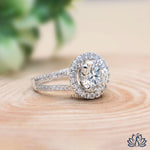 Load image into Gallery viewer, Round Halo Diamond Ring - Lab Grown