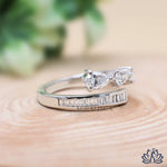 Load image into Gallery viewer, Pear Cut Diamond Ring (Luxury) - Lab Grown