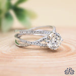 Load image into Gallery viewer, Round Multi Band Diamond Ring - Lab Grown