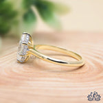 Load image into Gallery viewer, Marquise Solitaire Diamond Ring - Lab Grown