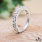 Load image into Gallery viewer, Emerald Eternity Diamond Band - Lab Grown