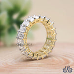 Load image into Gallery viewer, Radiant Eternity Diamond Ring - Lab Grown