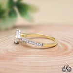 Load image into Gallery viewer, Princess Solitaire Diamond Ring - Lab Grown