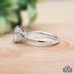 Load image into Gallery viewer, Round Solitaire Diamond Engagement Ring - Lab Grown