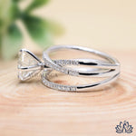 Load image into Gallery viewer, Round Multi Band Diamond Ring - Lab Grown