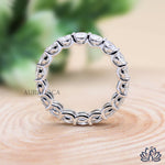 Load image into Gallery viewer, Round Eternity Diamond Ring - Lab Grown