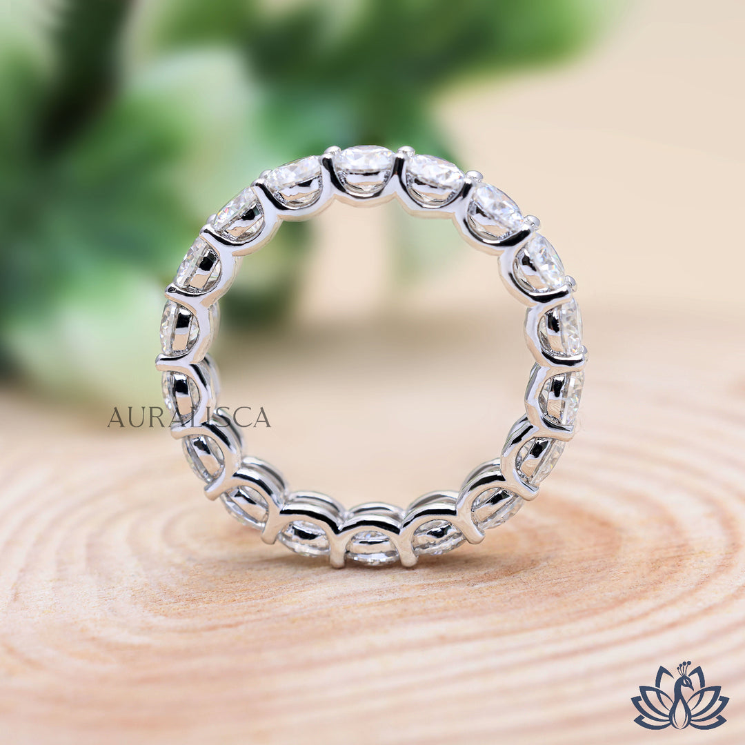 Round Eternity Diamond Ring - Lab Grown