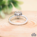 Load image into Gallery viewer, Heart Halo Diamond Engagement Ring - Lab Grown