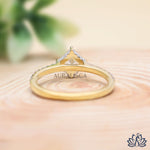 Load image into Gallery viewer, Princess Solitaire Diamond Ring - Lab Grown