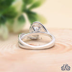 Load image into Gallery viewer, Round Twist Diamond Engagement Ring - Lab Grown