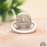 Load image into Gallery viewer, Round Halo Diamond Ring (Classic Pavé) -  Lab Grown