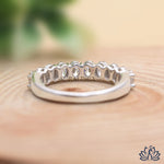 Load image into Gallery viewer, Oval Diamond Eternity Ring - Lab Grown