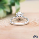 Load image into Gallery viewer, Round Solitaire Diamond Engagement Ring - Lab Grown
