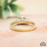 Load image into Gallery viewer, Round Three Stone Diamond Ring - Lab Grown