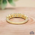 Load image into Gallery viewer, Round Half Eternity Diamond Ring - Lab Grown