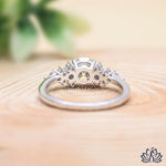 Load image into Gallery viewer, Round &amp; Pear Accent Diamond Ring - Lab Grown