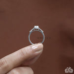 Load image into Gallery viewer, Marquise Halo Diamond Engagement Ring - Lab Grown
