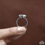 Load image into Gallery viewer, Pear &amp; Radiant Two Stone Diamond Ring - Lab Grown