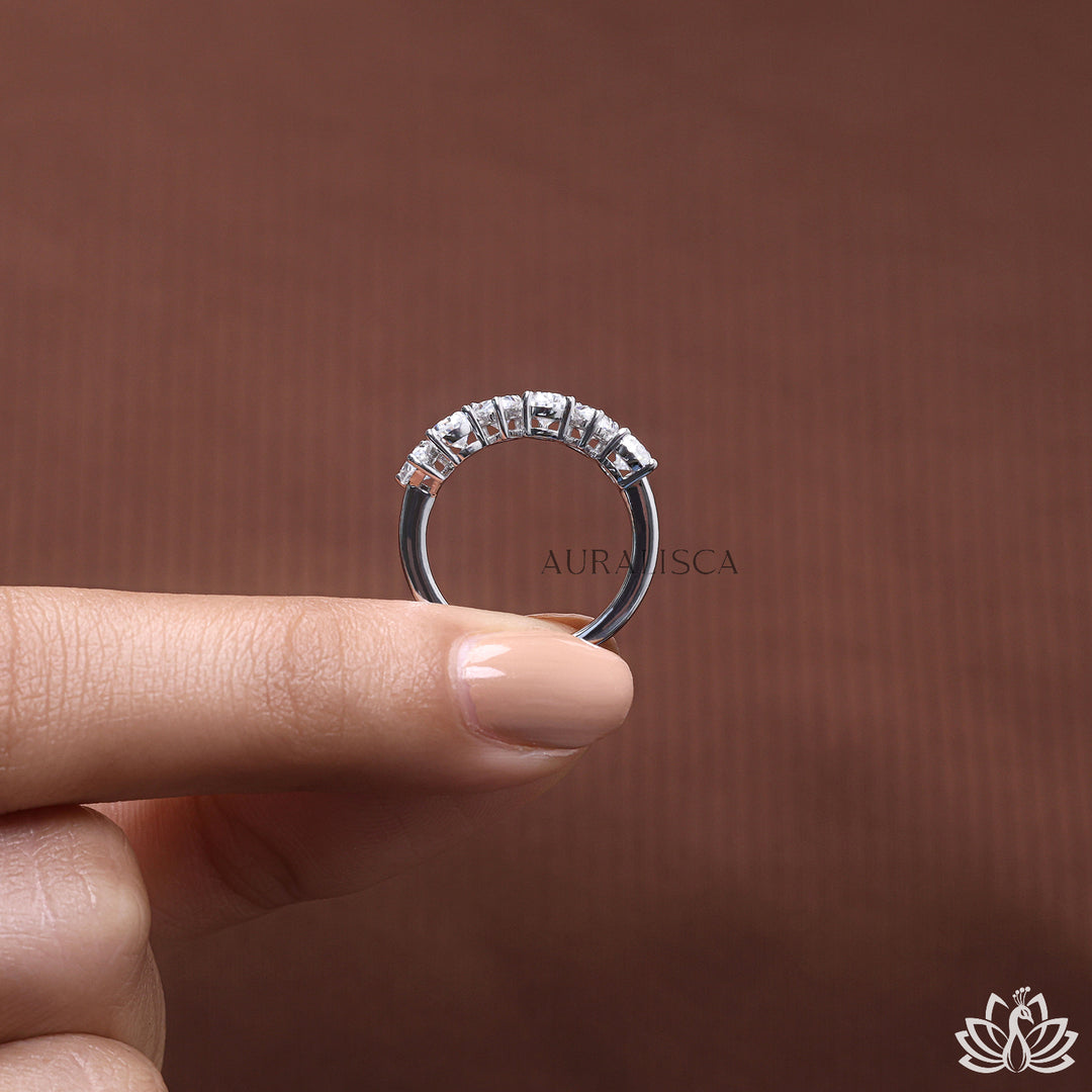 Pear Multi Stone Diamond Ring - Lab Grown