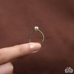 Load image into Gallery viewer, Marquise Solitaire Diamond Ring - Lab Grown