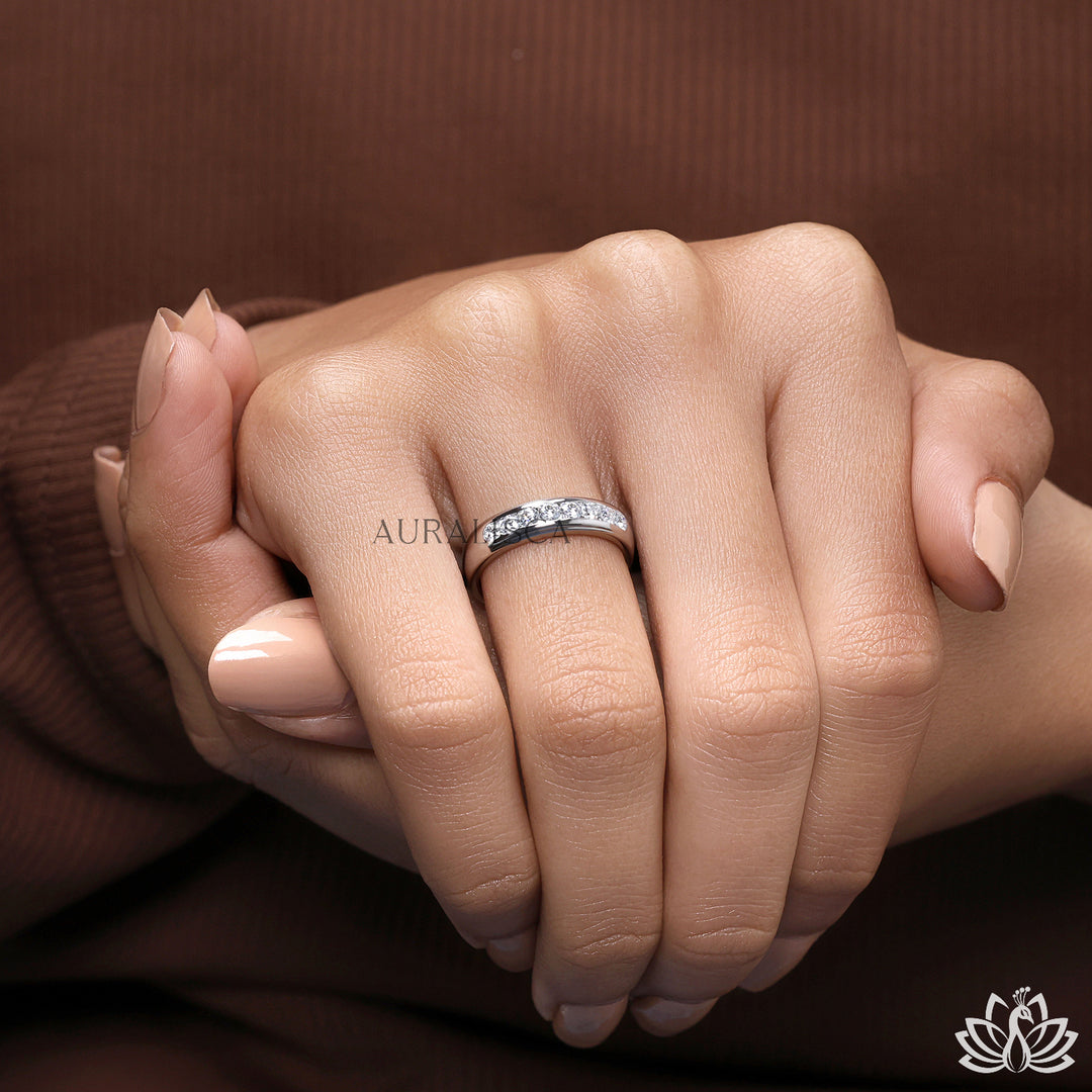 Round Solitaire Diamond Ring - Lab Grown
