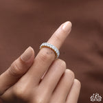 Load image into Gallery viewer, Radiant Eternity Diamond Ring - Lab Grown