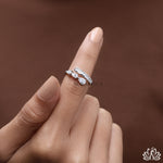 Load image into Gallery viewer, Pear Cut Diamond Ring (Luxury) - Lab Grown