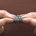 Load image into Gallery viewer, Multi Stone Diamond Cluster Band - AJR077