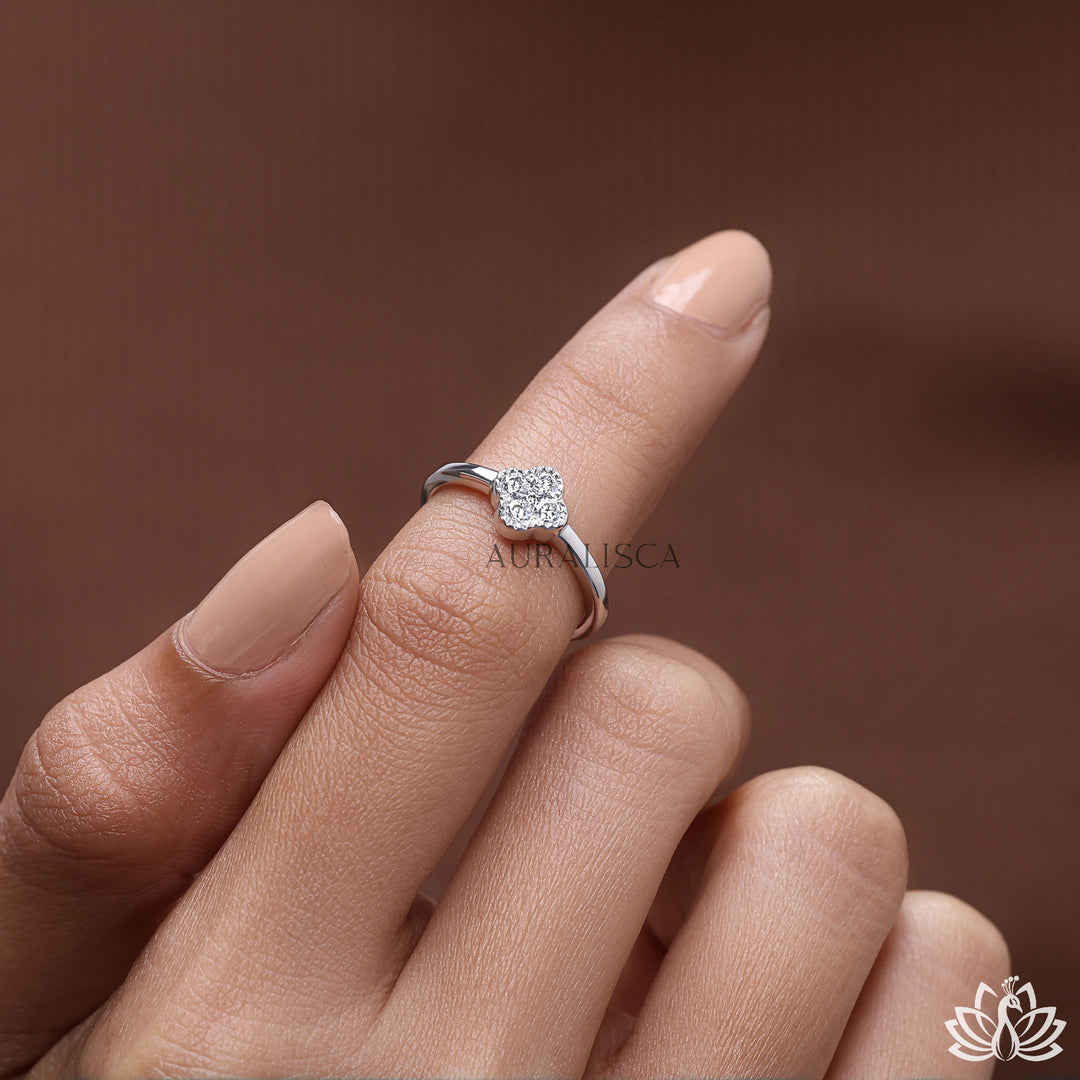 Round Solitaire Diamond Ring (Classic) - Lab Grown