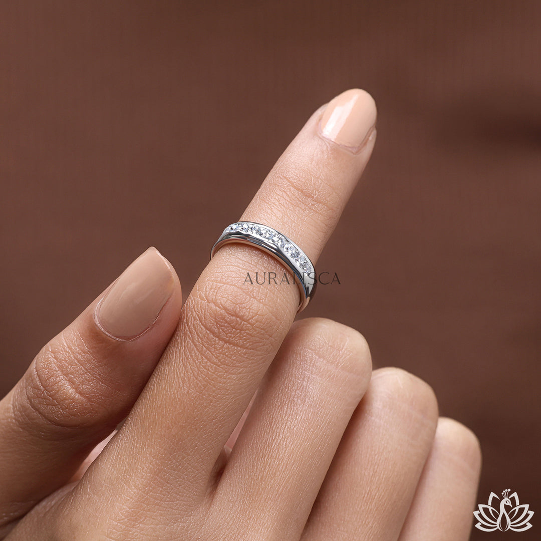 Round Solitaire Diamond Ring - Lab Grown